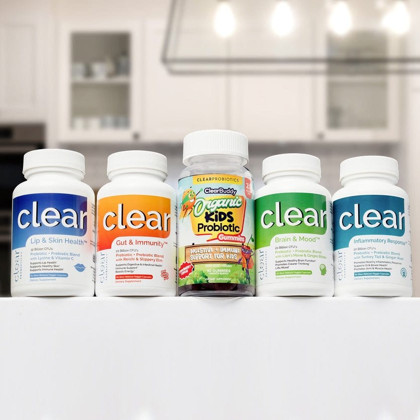 best Clear Brain & Mood + Clear Gut & Immunity Bundle Probiotics Plus | Clear Probiotics